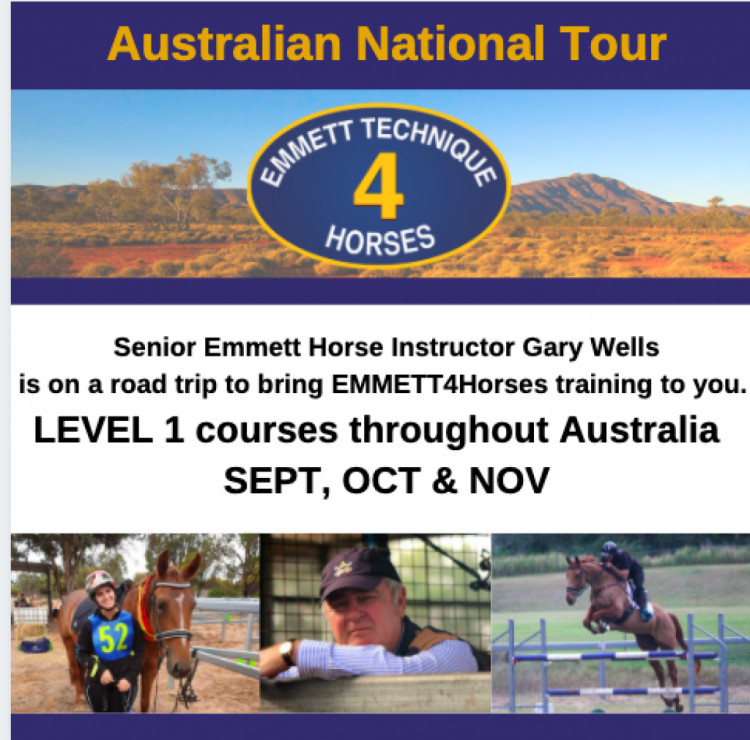 Australian National Tour- EMMETT 4 Horses